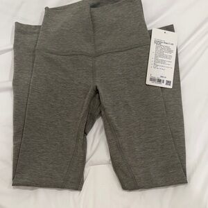 Brand New Lulu Lemon Gray Leggings